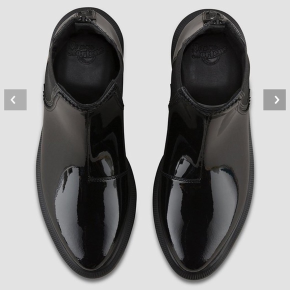 Dr. Martens Air Wave Zillow Patent Black NWT - Picture 7 of 8